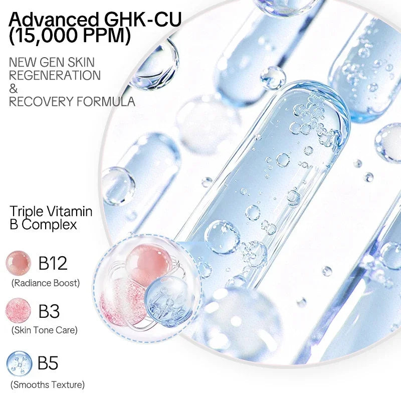 GHK-Cu Blue Copper – Firming & Barrier Repair Ampoule That Boosts Elasticity, Hydrates, And Revitalizes Dull Skin