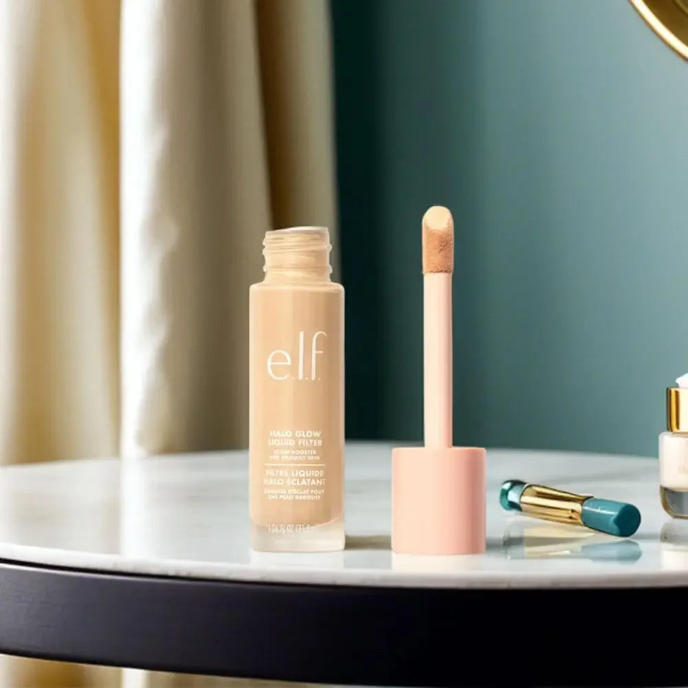 Elf Makeup Power Grip Dewy Setting Spray Brightening Primer Concealer Foundation Liquid Hydration Makeup Base Beauty Cosmetics