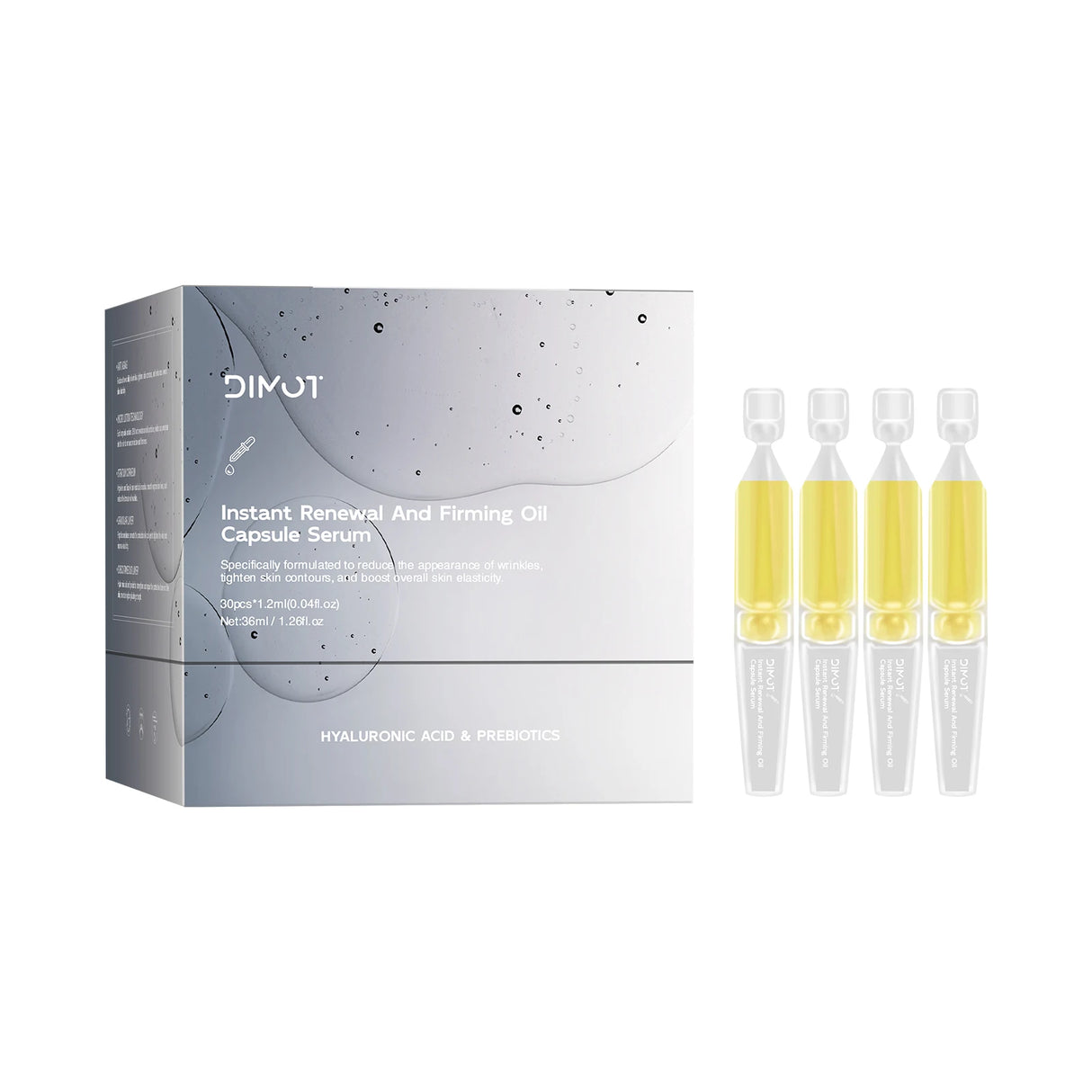 10pcs/Box PDRN Serum Moisturizing Repairs Brightens Reduces Sagging Skin Care Essence Benefits Anti Aging Facial Treatment
