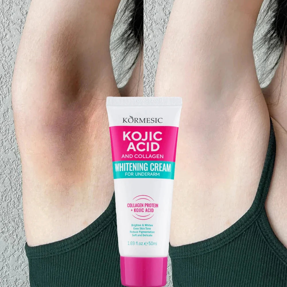 Whitening Cream Private Parts Underarm Bleaching Serum Whiten Butt Knee Brighten Inner Thigh Intimate Parts Dark Remove Melanin