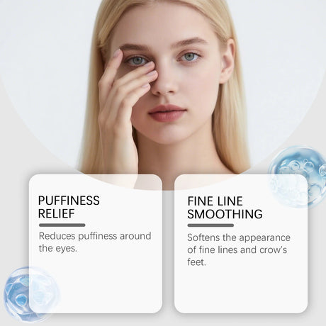 Eye-Lift Calcium Patches Instant Volume Boost & Brightening,Refreshing Hydrogel Mask for Tired Eye,Vegan & Cruelty-Free Skincare