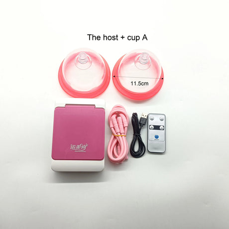 Electric Chest Massage Machine Vacuum Suction Breast Enlargement Device Buttock Firm Lifting Cupping Butt Enhancer Pump Cup