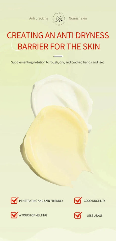 Herbal Anti Crack Foot Cream Heel Cracking Repair Products Exfoliation Dead Skin Removal Softening Moisturize Smooth Skin Care