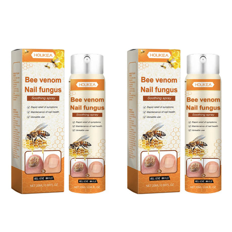 Bee Venom Nail Fungus Repair Spray Gray Nail Treatment Onychomycosis Paronychia Removal Relieve Foot Odor Hand Foot Nail Care