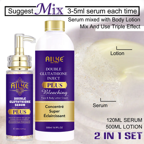 AILKE Premium Skin Lightening Cream - Dark Spot Corrector for Uneven Skin Tone - Face, Body, Underarm, Knees, Elbows, Knuckle