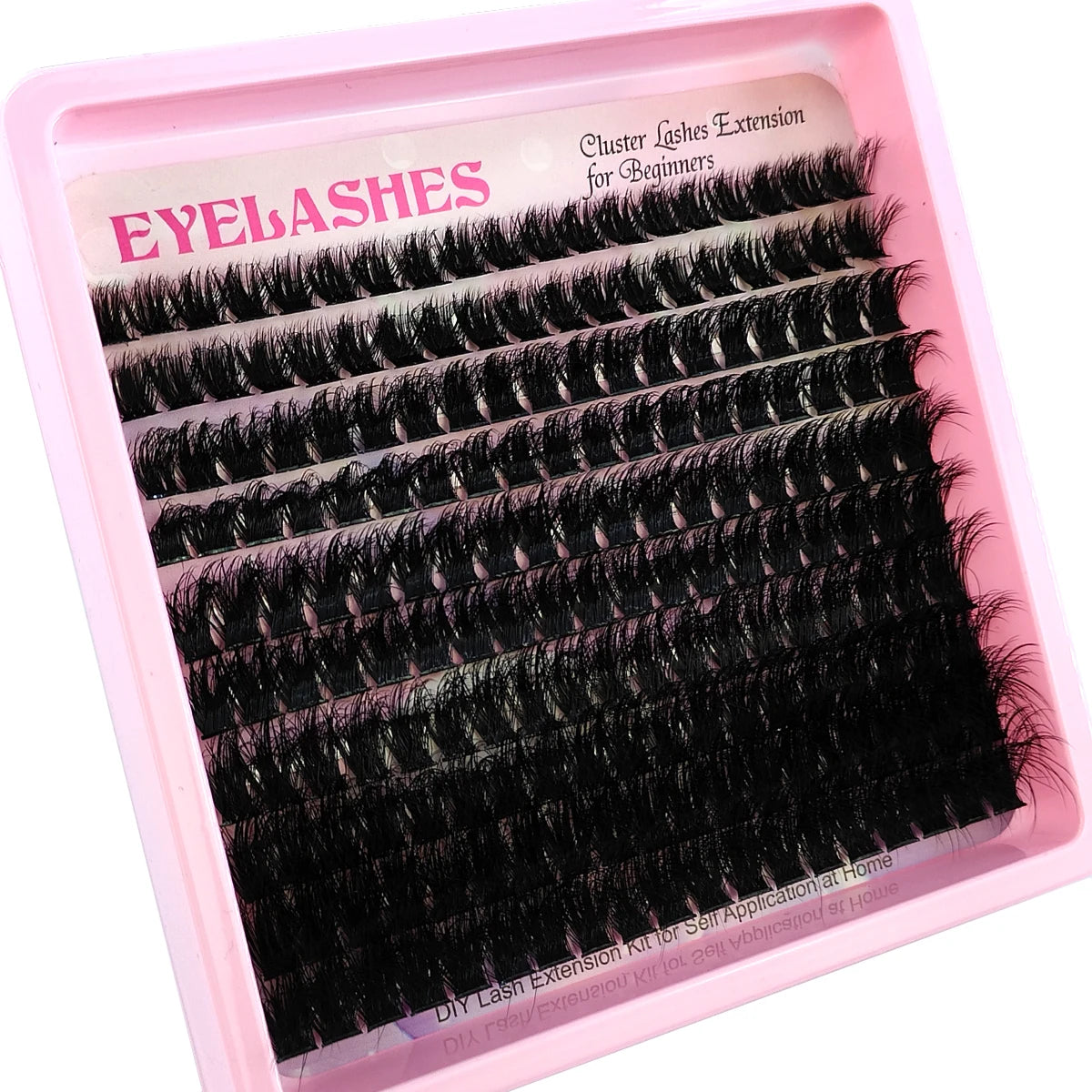 10Row 60D-120D 5D Fluffy Thick Lashes Clusters 10-18mmMix Wispy Individual Lashes Extensions Clusters DIY Makeup False Eyelashes