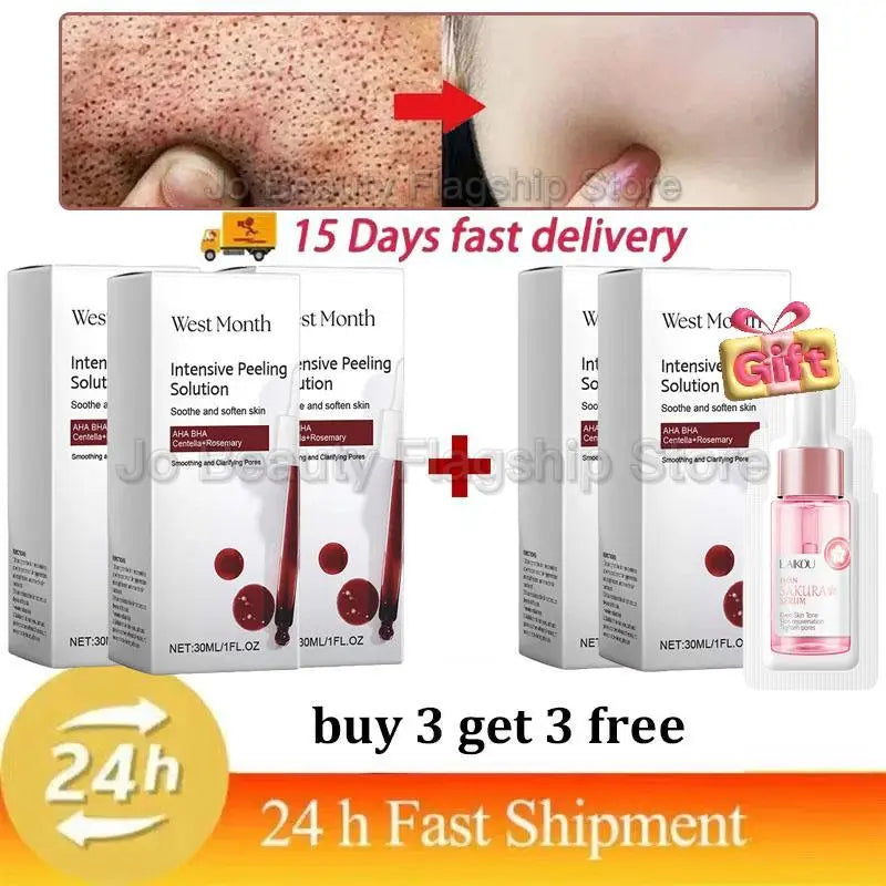 Remove Large Pores Serum Salicylic Acid Facial Pore Shrinking Tightening Pore Minimizing Firming Smooth Essence Korean Skin Care