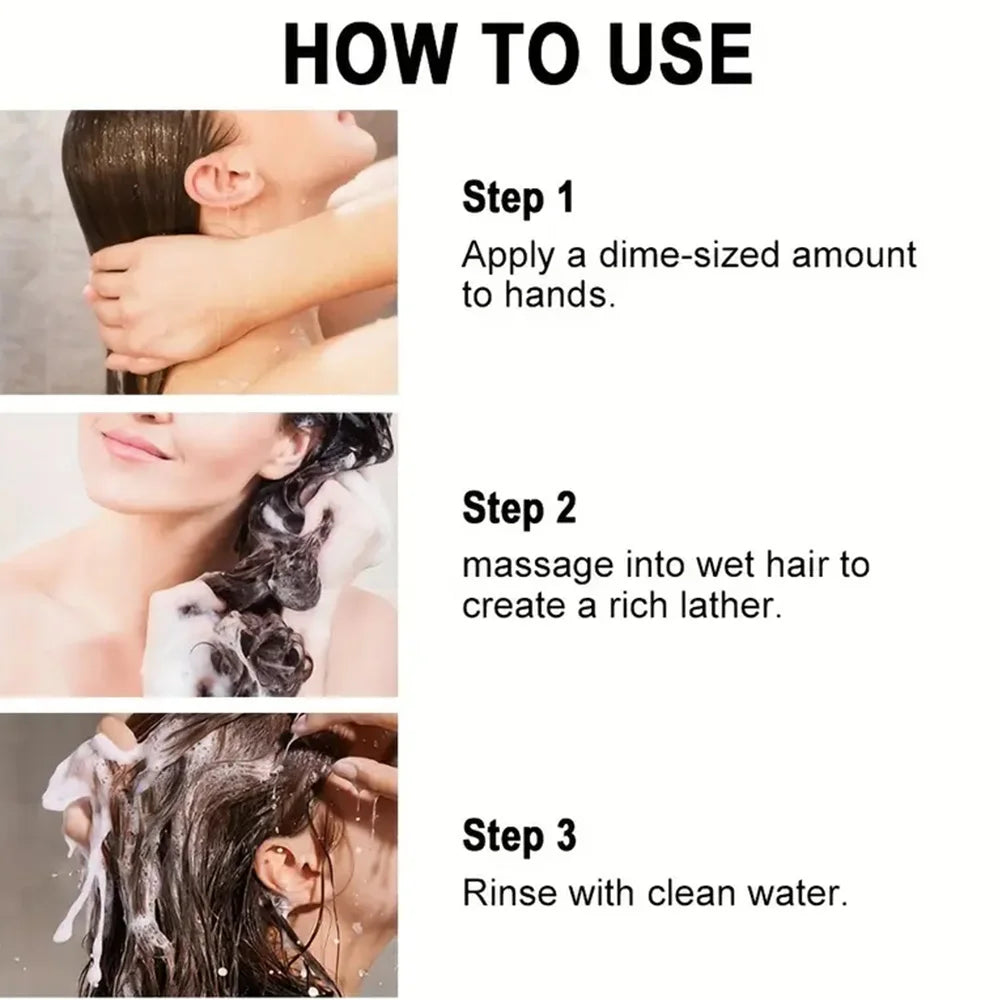 BATANA Oil Hair Care Kit - Strengthening Shampoo, Moisturizing Mask & Keratin Conditioner for All Hair Types Frizz Control