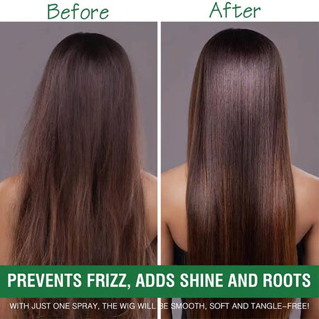 100ml Wig Milk Spray Moisturizing Care Spray for Wig Synthetic Hair Prevent Frizz Leave-in Conditioner for Wigs Smooth and Shine