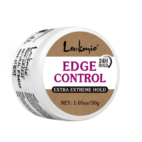 LOCKMIO 30g Baby Bangs Styling Gel Hair Pomade Edge Control Wax for Wigs Women 24 Hour Long Lasting Edges Control Hair Wax Cream