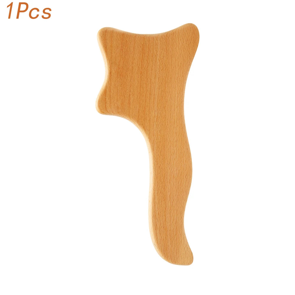 Wood Massage Maderoterapia Massager Roller Anti Cellulite Slimming Gua Sha Massager For Body Back Foot Masajeador