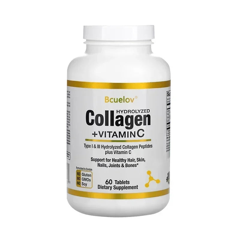 Hydrolyzed Fish Collagen - Marine Collagen, Skin Health, Anti-aging Antioxidant, supports Joint and Bone Health