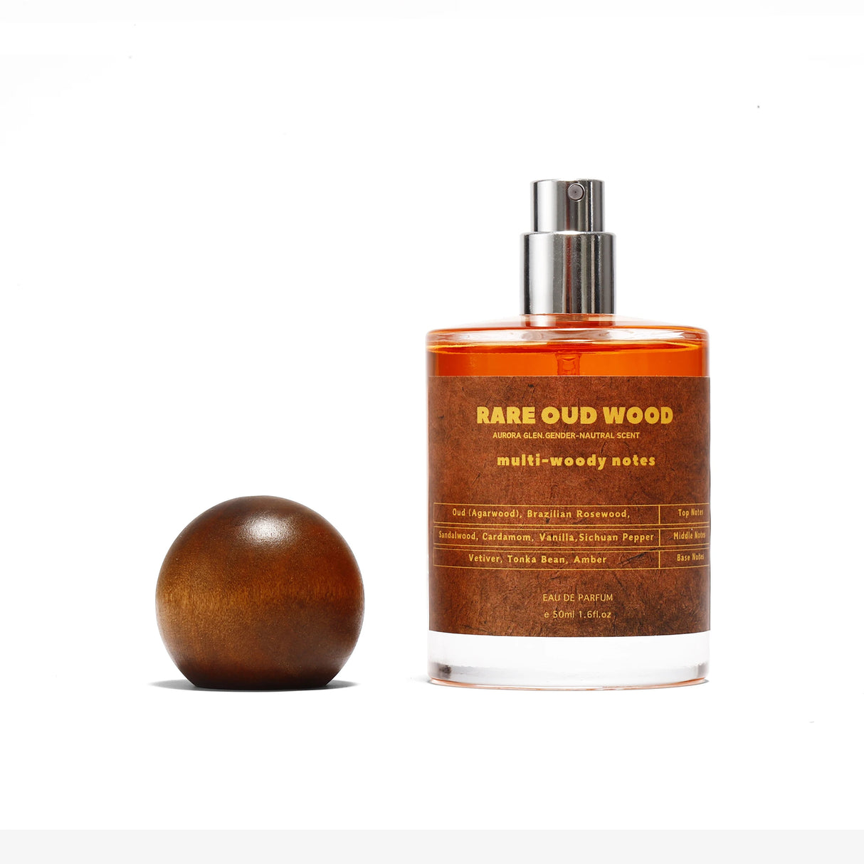 Arabian Oud Perfume Unisex Luxury Woody Spicy Long Lasting Dark Woody Unisex Fragrance - Rare Oud Sichuan Pepper Vetiver