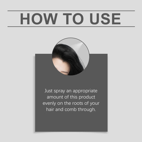 Dry Shampoo Spray Instant Volume Boost Oil Control No Water Needed Portable Clean Hair Fluffy and Shiny Hair Care Shampoo Spray