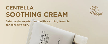 SKIN1004 Madagascar Centella Soothing Cream Korean Face Barrier Repair Hydrating Moisturizer Cica Cream Korean Skin Care 75ml