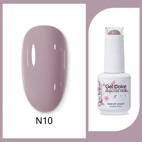 Clou Beaute 15ml HEMA TPO FREE Gel Nail Polish Bright Dark Army Green Gel Lacquer Semi Permanent Art Organic Nail Gel Varnish