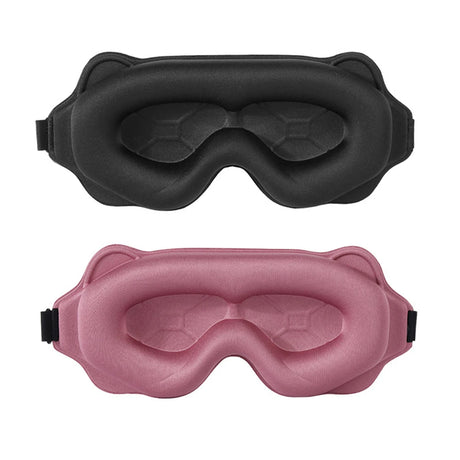 3D Sleeping Mask Block Out Light Sleep Mask For Eyes Soft Sleeping Aid Eye Mask for Travel Eyeshade Night Breathable Slaapmasker