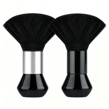 Soft Barber Neck Dust Brush Gentle Grooming Brush for Hair Trimming Multipurpose Tool for Neck and Facial Surface Cleaning