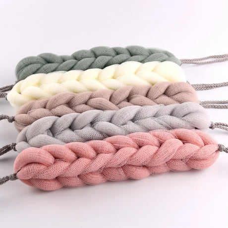 Flower Mesh Shoulder Scrubber Long Sponge Body Back Bath Sponge Shower Exfoliate Strap Shower Body Wash Brush Health Cleaning