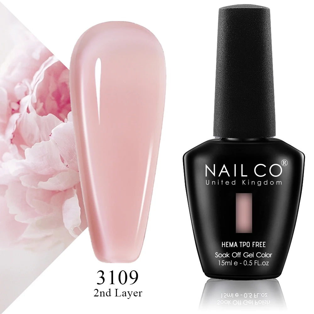 NAILCO 15ml HEMA FREE TPO FREE Top Base Coat Nail Gel Polish Supplies Vernis Semi Permanent Nail Art Manicure Gel Ongle UV Nails