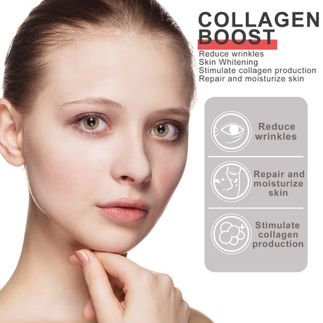 Collagen Face Cream Anti Aging Wrinkle Reduction Moisturizer for Women Firming & Lifting Cream to Brighten Skin Ton 30ml