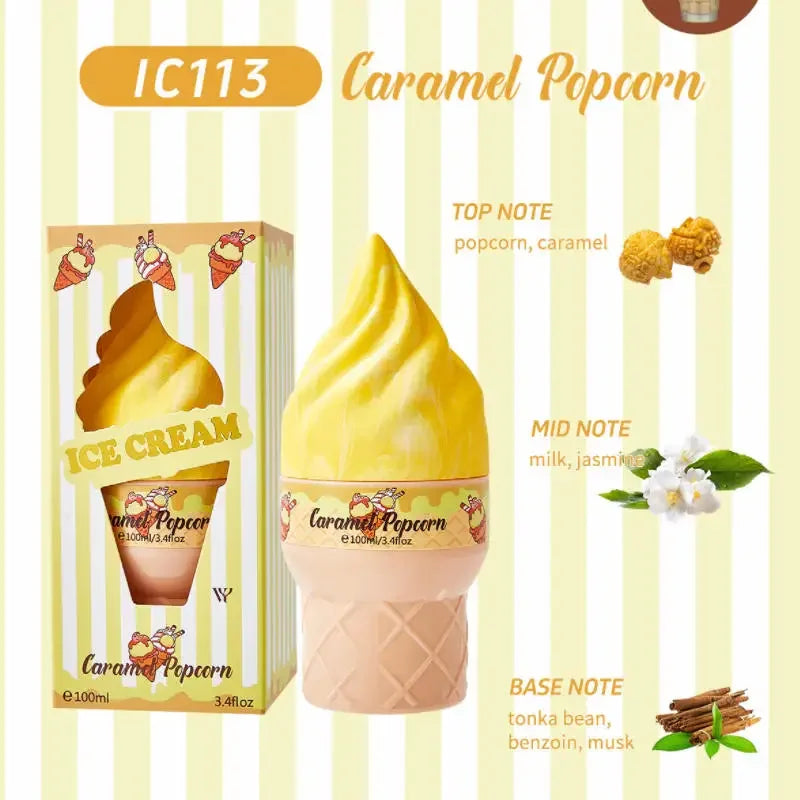 Dreamy Dessert Scent Body Spray Chocolate Cookie Popcorn Fragrance Mist Refreshing Fine Mist Long Lasting Fresh Aroma Daily Gift