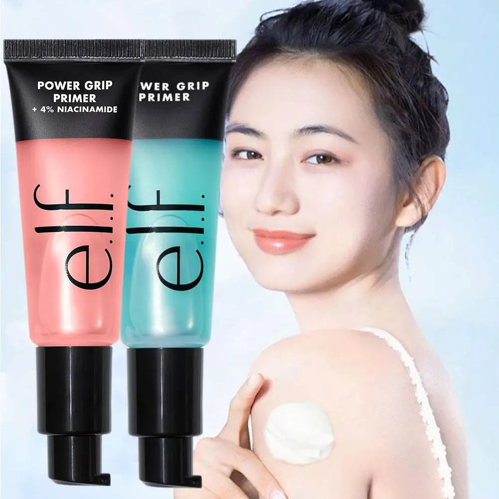 e.l.f Power Grip Primer Gel-based Moisturizing Facial Base Cream For Firming Makeup Long-lasting Wear Face Improve Makeup Textur