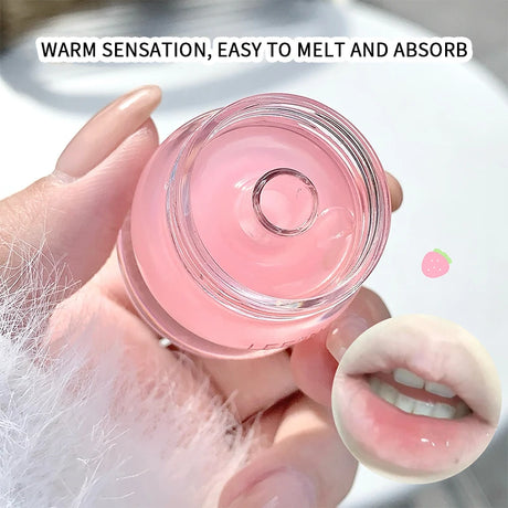 LEE INTO lip balm lip kit moisturizing water light jelly day and night thick lip balm