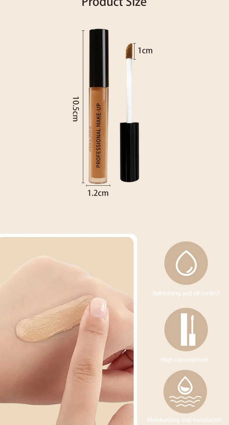 Multifunctional Liquid Foundation Concealer Stick Dark Circles Corrector Nose Contour Shading Cream Highlighter Makeup Cosmetics