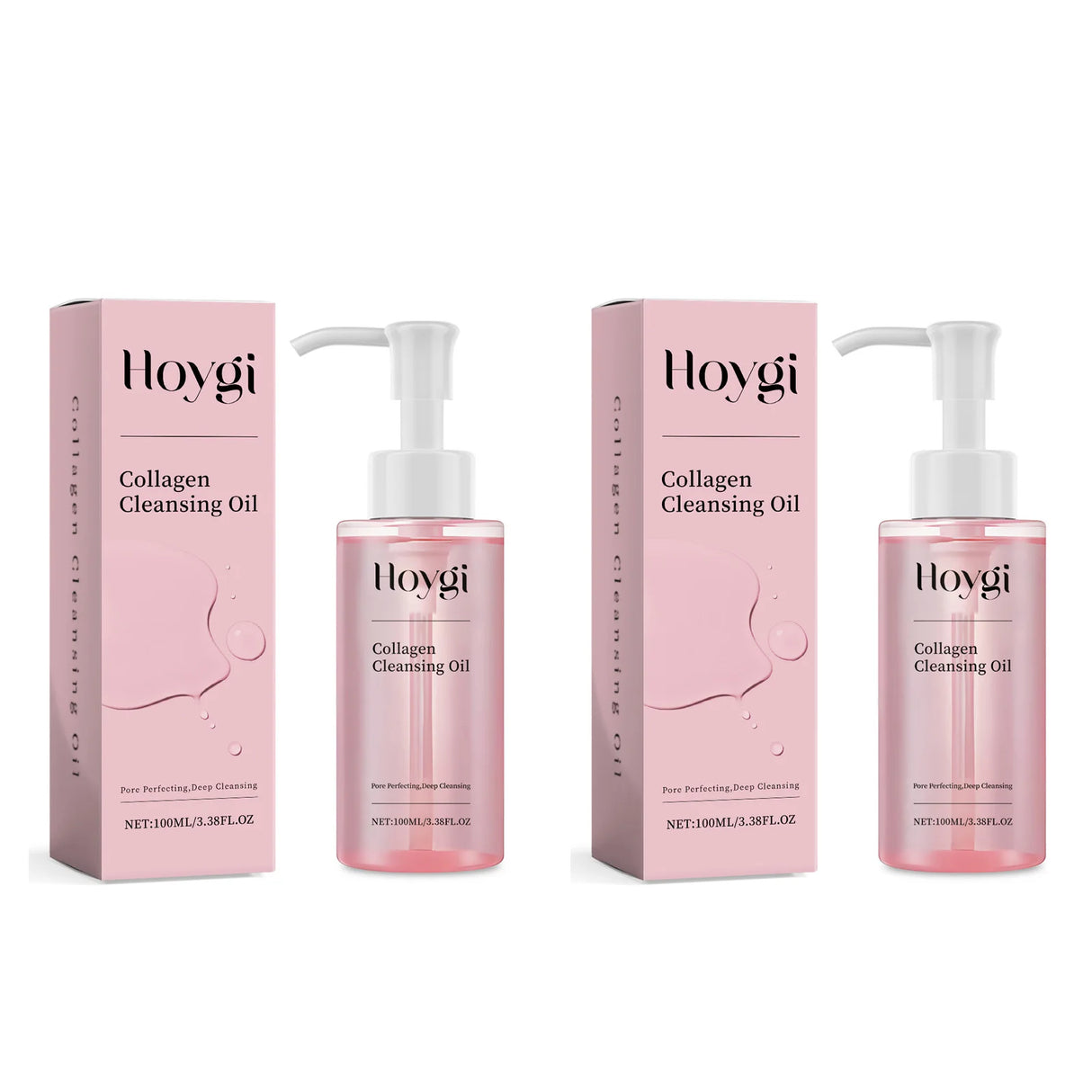 Collagen Makeup Remover Oil Jojoba Oil Makeup Remover Deep Cleansing Pore Dirt Gentle Daily Emulsifying Facial Cleanser Cosmetic