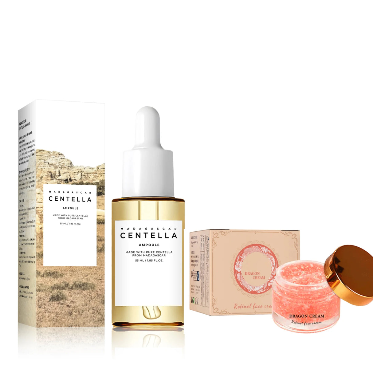 Centella Asiatica Soothing Serum 55ml - Madagascar Formula Calms Sensitive Skin, Supports Acne Care & Deeply Moisturizes.