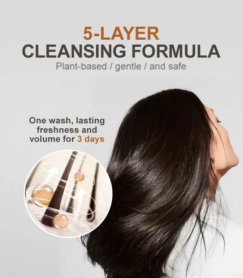 PURC Repair Damaged Hair Treatment Morocco Argan Oil Amino Acid Keratin Smoothing Sulfate-Free Shampoo Conditioner Set Hair Car