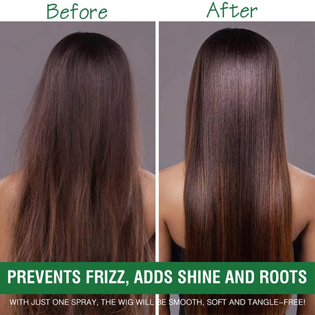 GOIPLE 100ml 2 In 1 Professional Wig Milk Spray Leave In Conditioner Heat Protection Mist Moisturizes Hair Care Product