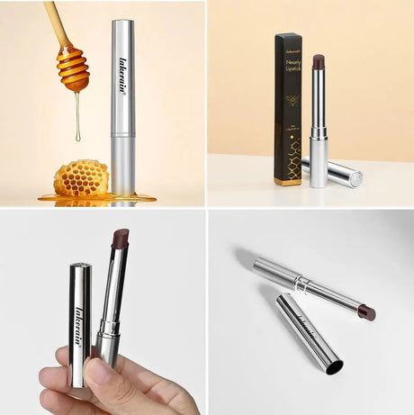 Honey Lipstick Long Lasting Moisturizing Natural Lip Plumper Makeup Lip Plumping Gloss Cosmetics Exfoliating for Lip