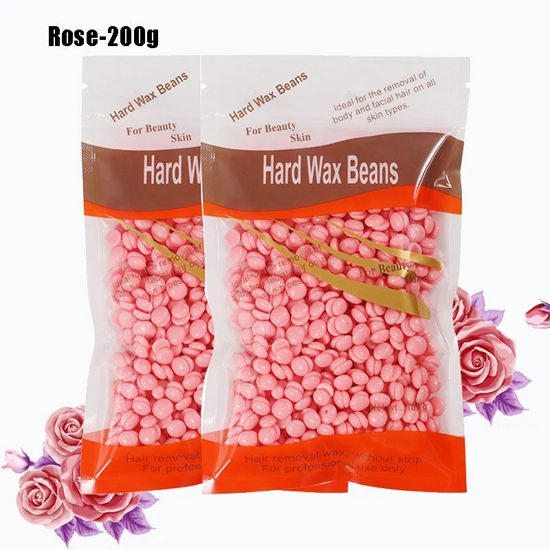 1000g/200g/50g Hot Wax Hair Removal Depilatory Waxing Wax Beads For Wax Heater Painless for Body Hairs Removal Beans
