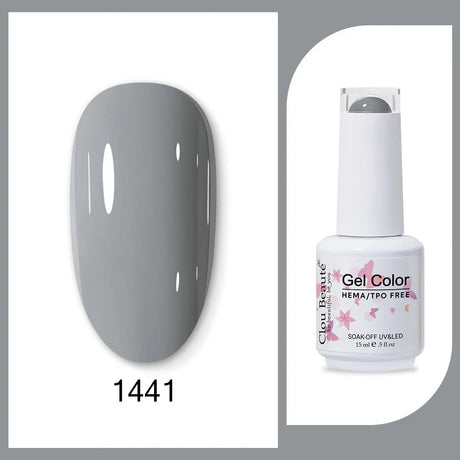Clou Beaute 15ml HEMA TPO FREE Gel Nail Polish Bright Dark Army Green Gel Lacquer Semi Permanent Art Organic Nail Gel Varnish