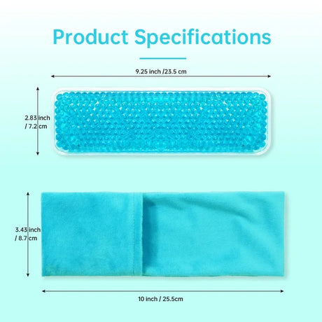 Reusable Cooling Gel Bead Ice Pack – Soothes & Comforts, Includes Washable Sleeve, Ideal for Postpartum Recovery & Daily Care