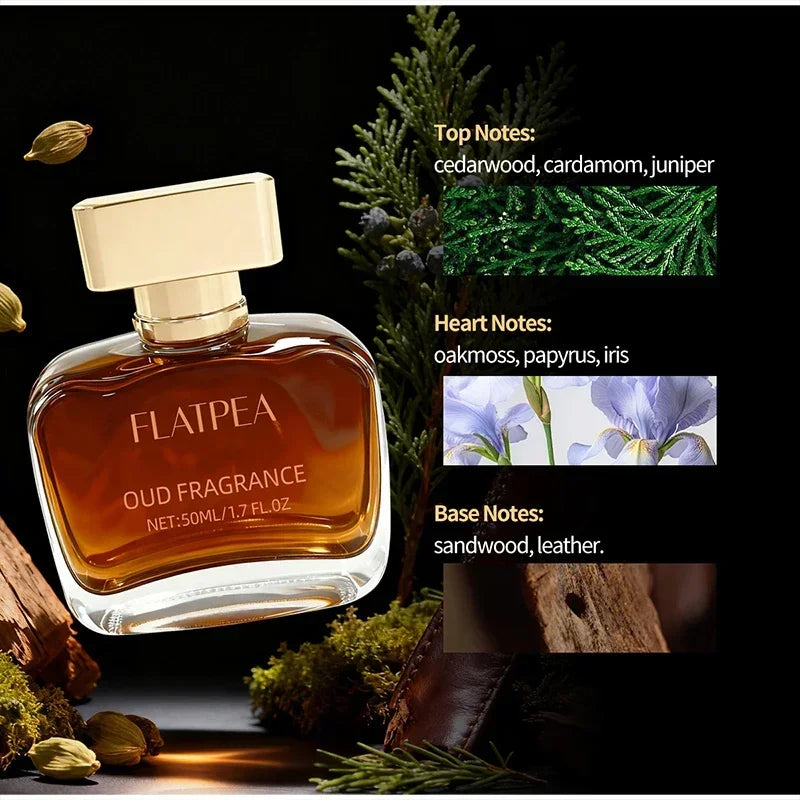 Arabian Brand Perfume High-end Men's Perfume Musk Oud And Cedarwood Woody Scent Long-lasting And Charm Men's Eau De Toilette