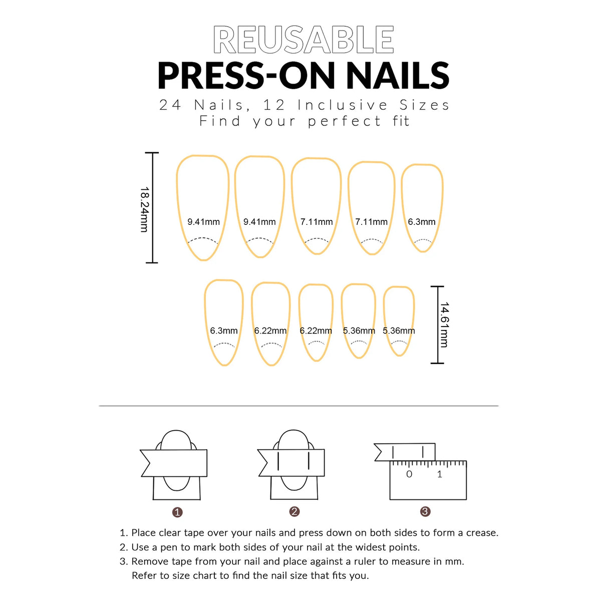 30pcs Japenese Series False Nail Cute Cartoon Monkey Flower Heart Pearl Decor Press On Nails Sweet Ballet French Style Fake Nail