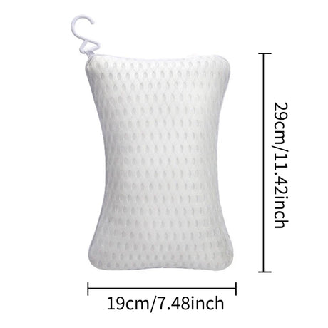 Bone Shaped Quick Drying Bathtub Pillow, Bathroom Shower Headrest, Machine Washable Bathtub Pad, SPA Shower Bathtub Pillow