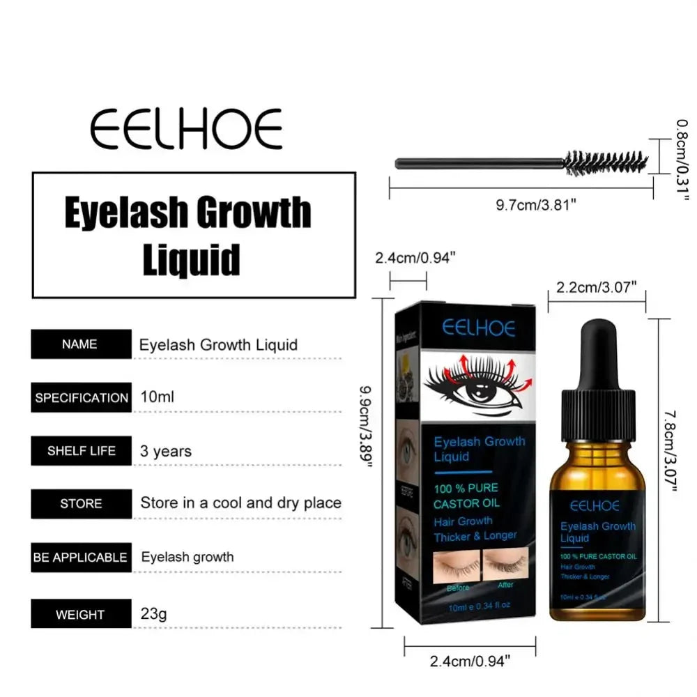 Fast Eyelash Growth Serum Eyebrow Enhancer Products Longer Fuller Thicker Lashes Eyelashes Enhancer Care Women Korean Cosmetics