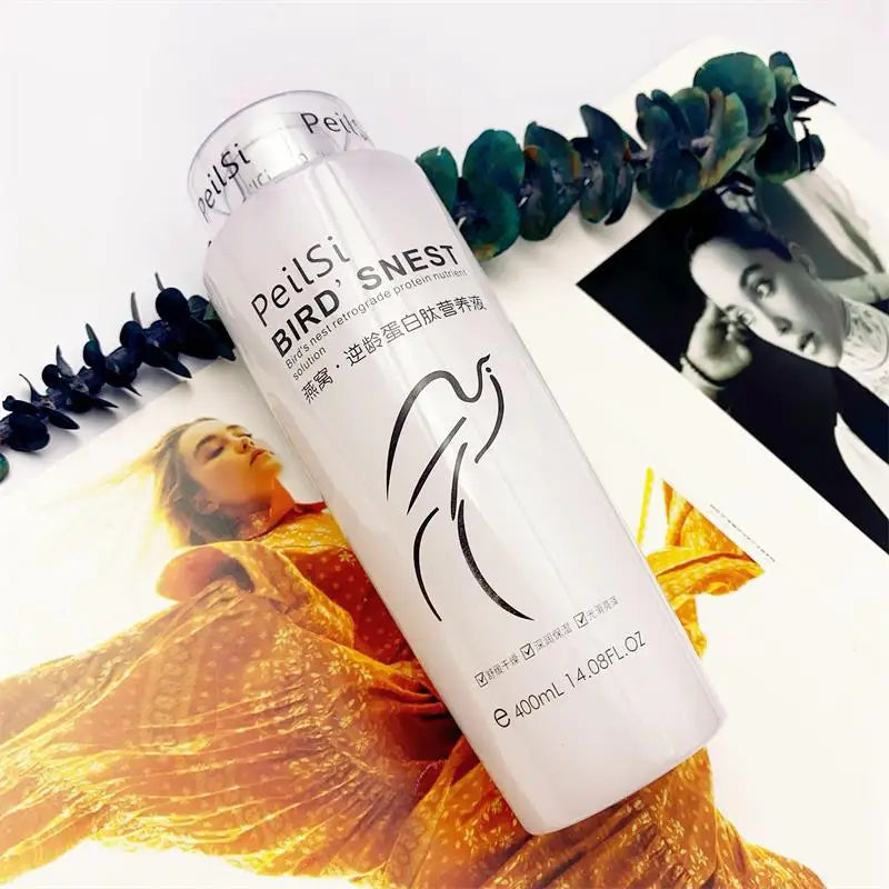 Bird's Nest Anti-Aging Protein Peptide Deep Moisturizing, Hydrating Glow Booster Toner for Face Soothing, Nourishing, Glass Skin