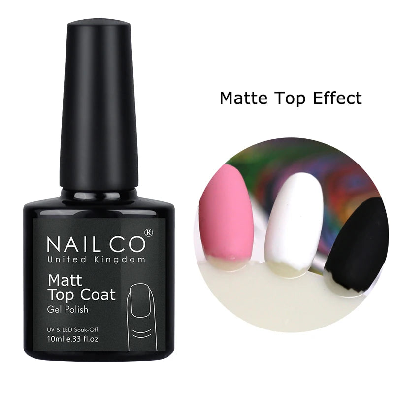 NAILCO 15ml HEMA FREE TPO FREE Top Base Coat Nail Gel Polish Supplies Vernis Semi Permanent Nail Art Manicure Gel Ongle UV Nails