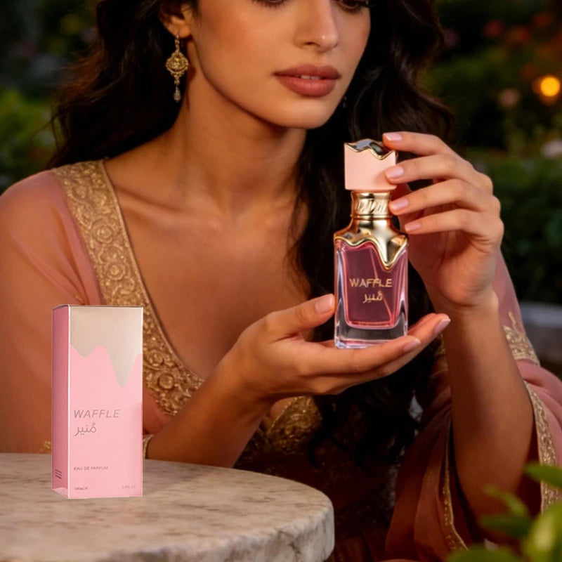 Arabian Senior Women's Perfume Rich Cream Muffin Caramel Vanilla Light Perfume Lasting Fresh Floral Fruity Fragrance Body Spray
