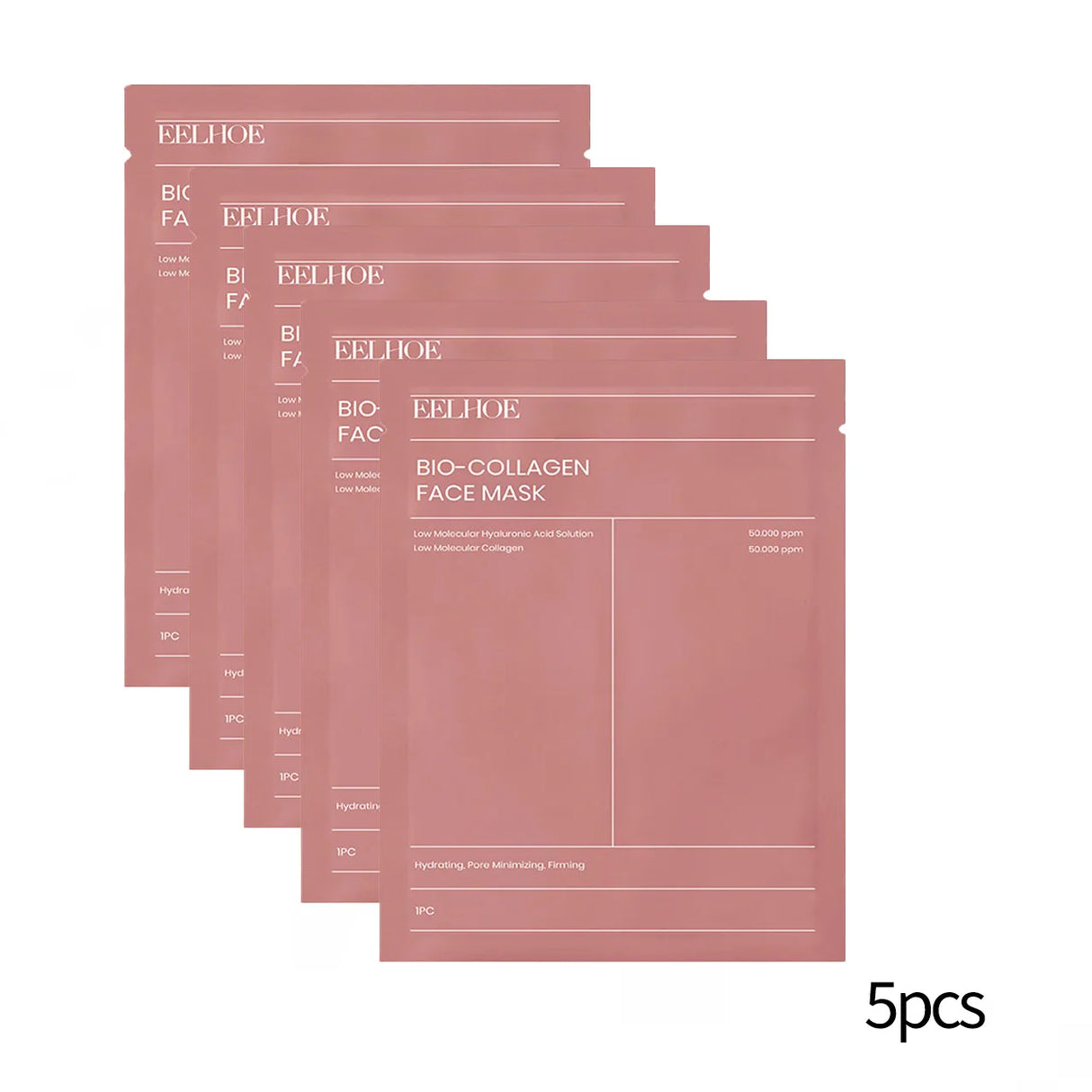 Bio Collagen Face Mask 1/3/ 5/10pcs, Deep Hydrating, Pore Minimizing, Moisturizing Overnight Mask for All Skin Types 