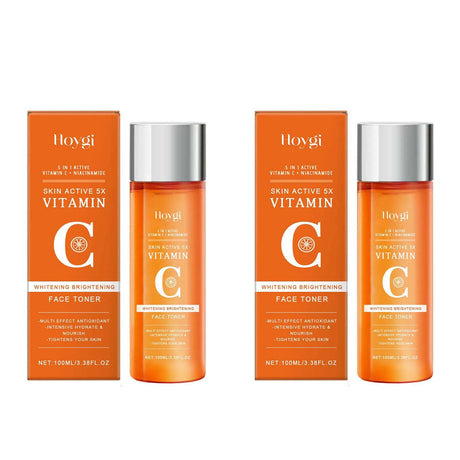 Vitamin C Hydrating Toner Moisturizing Brightening Refreshing Antioxidant Facial Essence Shrink Pores Smoothing Face Skin Care
