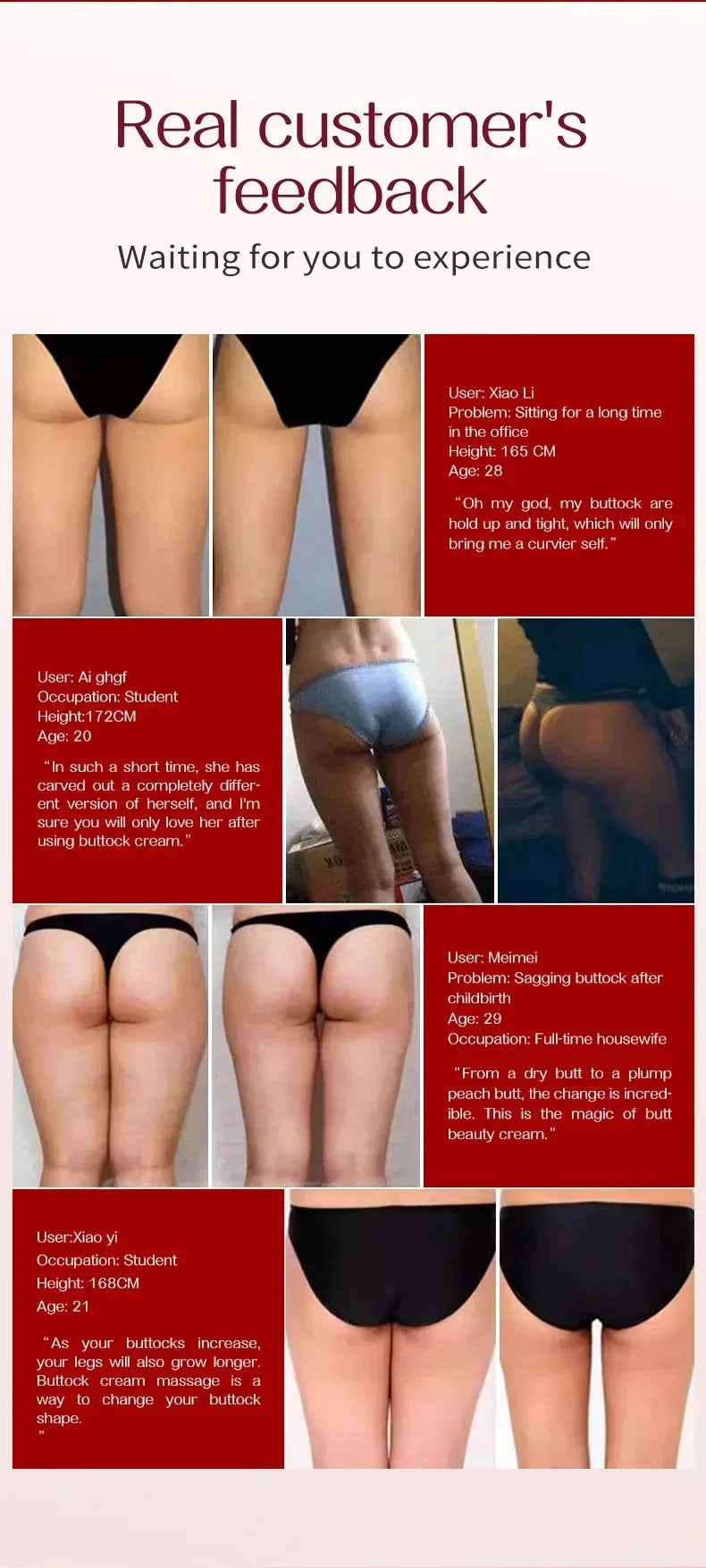 Buttock Lifting Cream Hip Breast Plump Growth Massage Prevent Sagging Boobs Bigger Tightening Shaping Butt Enlargement Cream