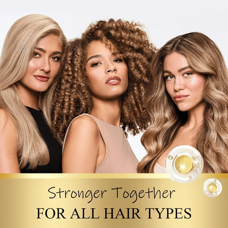 GSWP 72-Hour Moisturising Shampoo and Conditioner Set, enriched with keratin for deep hydration, Ideal as a gift. 100ml + 100ml