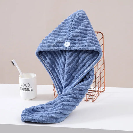 1/3/4 Pcs Quick-Drying Microfiber Hair Drying Cap Absorbent Soft Anti-Frizz Hair Towel Wrap for Women Home Bathroom Daily Use