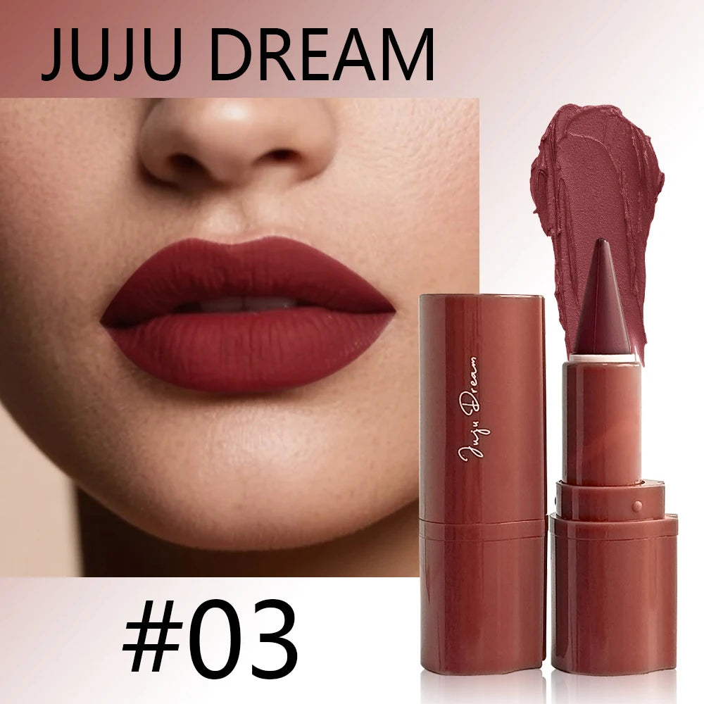 JUJU Dream Matte Velvet Gradient Lip Liner - Smooth Application For Elegant Lips, Long-Lasting Lip Pencil, Lip Lipstick Makeup